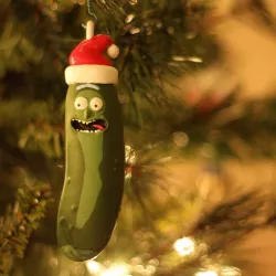 Pickle Rick - Christmas Ornament