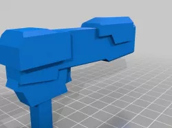 Pistol for Omnidirectional Fighting Robot