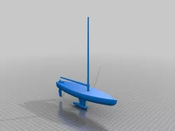 Pond Racer Model Sailboat