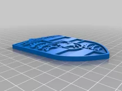 Porsche Logo Ornament/Key Ring 