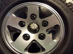 RC Car Wheel Caps for M4 Axle
