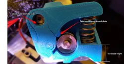 Replicator 2X Extruder Upgrade for Flexible Filament