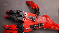 robotic hand servo controlled fingers