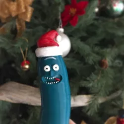 Saint Pickle Rick Nick (Christmas Pickle)