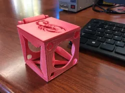 scorpion puzzle cube box