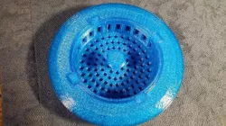Sink drain strainer