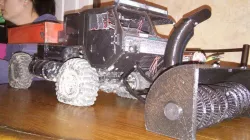 Snowblower for 1/10 Scale Oshkosh 4x4 RC Body