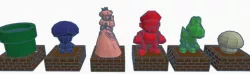 Super Mario Chess Set