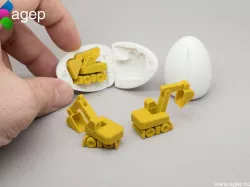 Surprise Egg #4 - Tiny Excavator
