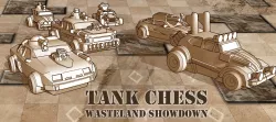 TANK CHESS - Wasteland themed custom vehicles