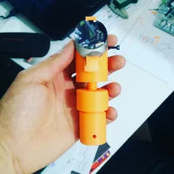 Teleskop ikincil ayna tutucu / Telescope secondary mirror mount