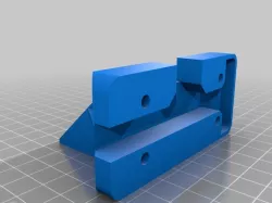 Tevo Tarantula Cable hiding Extruder mount