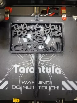 Thank You For Helping Me Grow, Teacher Gift