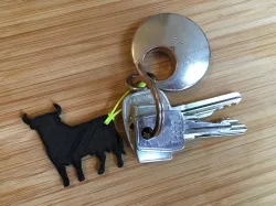 Toro de Osborne - Osborne's Bull for keychain