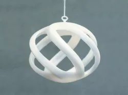 Twirly elegant bauble