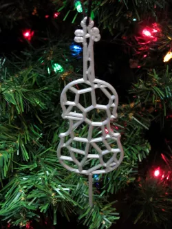 Voronoi Cello Ornament