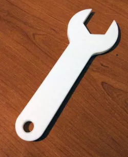 Wrench - test tutorial modelling - Tutorial modellazione chiave