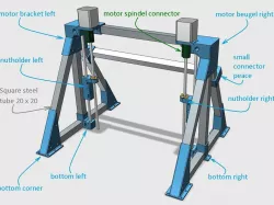 Z axis for CNC mini mill