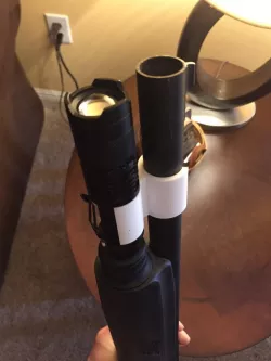 12 GA Shotgun Flashlight Mount