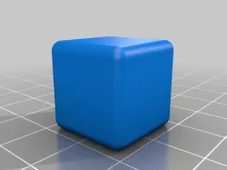18mm x 18mm Cube Rounded