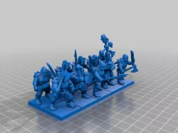 28mm orc "Morax" unit