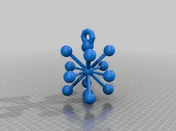 3d snowflake