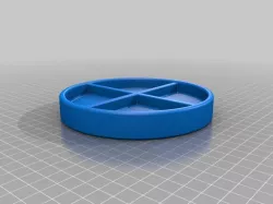 4 Part Organizer Tray