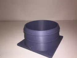 80mm Fan to 3 in Tube Adapter