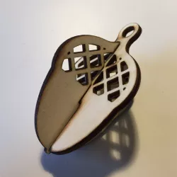Acorn Christmas Ornament