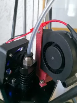 Anet A4 Adaptateur Fan 5015 turbine