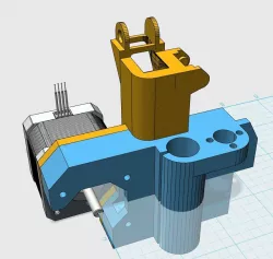 Anet A8 Cablechain Mount for X and Z axis