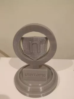 Angular Trophy (Customizable)