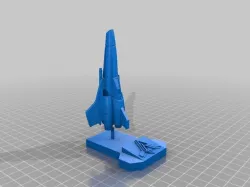 Battlestar Galactica - Mini Viper Mk2 + Stand