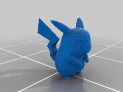 Blocky Pikachu