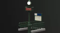 Bouche de métro Paris | Paris Subway entrance