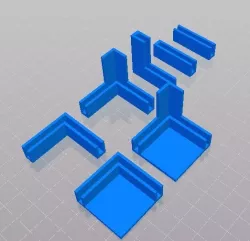 Cardboard Corner Bracket Set