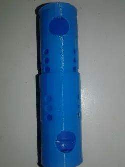 Cilindrical functional 18650 holder