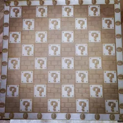 Classic Super Mario Bros Chess Board - Laser Etched
