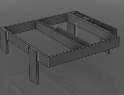 CR-10 Minimal Tool Organizer/Tray V1.2