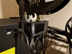 Creality CR-10 tool holder w/ Pi Zero W Case