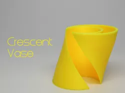 Crescent Vase