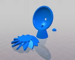 Curved Desk Fan