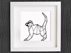 Customizable Origami Monkey