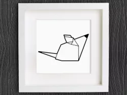 Customizable Origami Mouse
