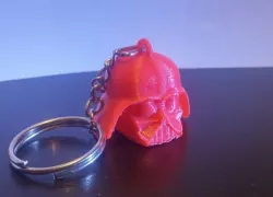 Darth Vader Head Keychain