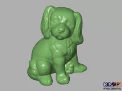 Dog Sculpture 3D Scan