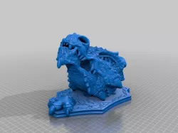 Dragon Door Knocker - Easier Print