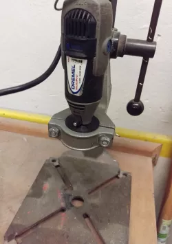 Dremel 43mm (Eurohals) adapter for Drillpress