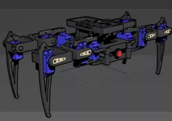 Easy plug SG90 Spider Robot