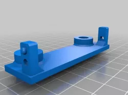 ECX Barrage rear bumper mount